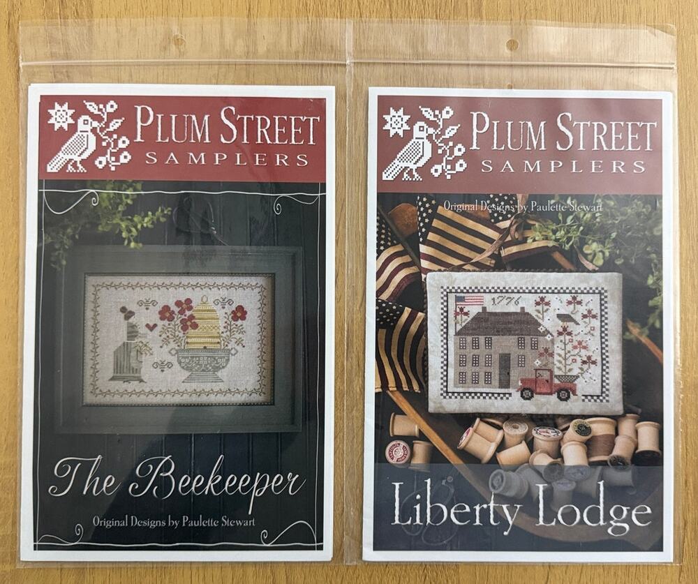 2 Plum Street Samplers Cross Stitch Patterns